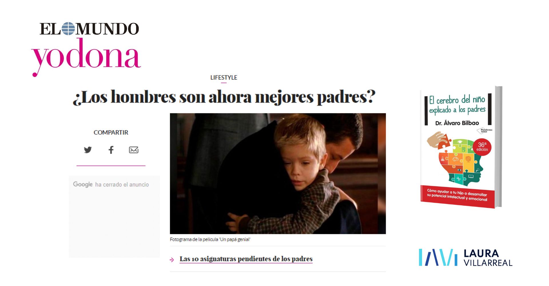 Articulo Revista YO DONA- EL MUNDO