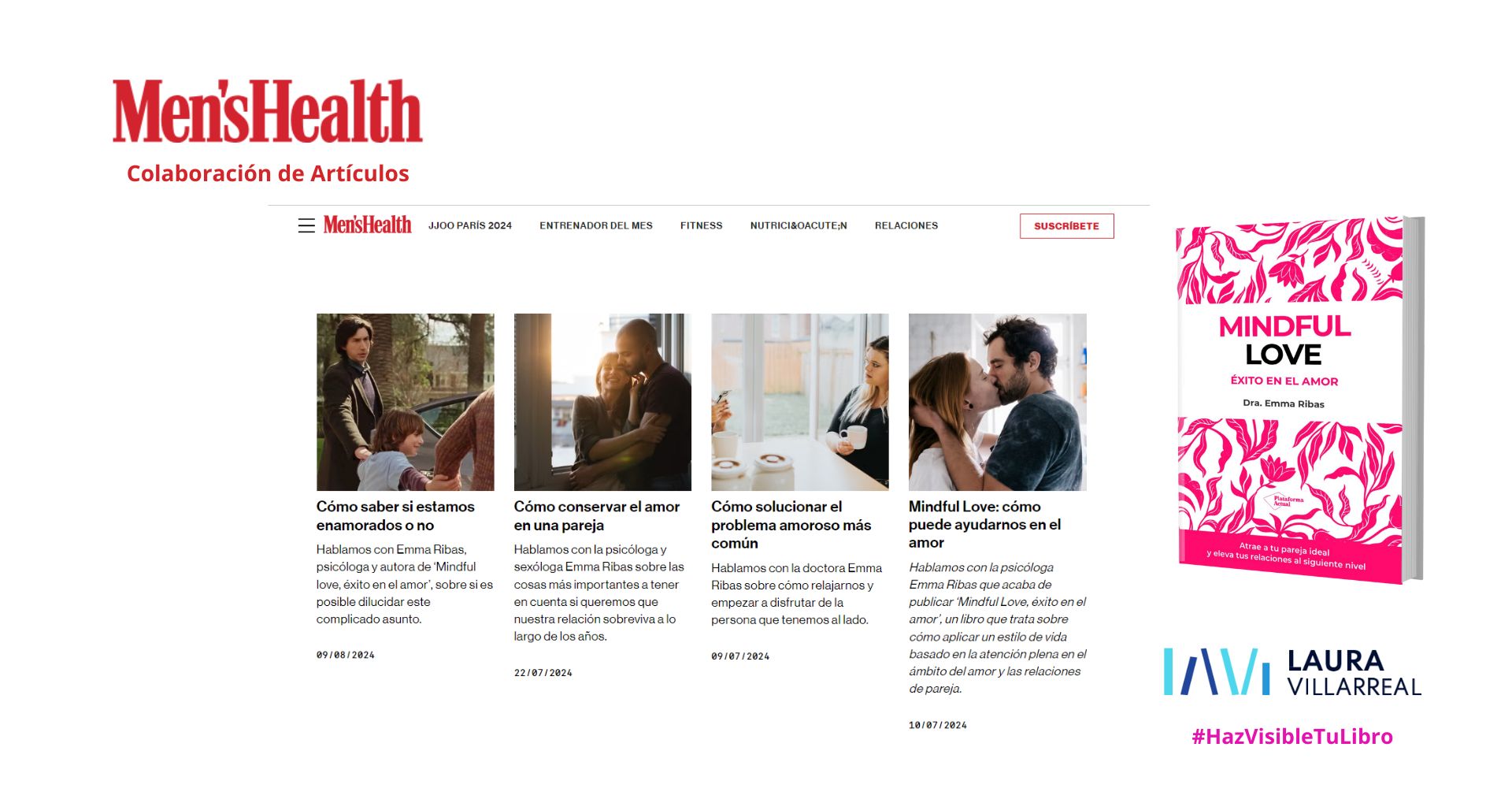 ARTICULOS REVISTA MEN´S HEALTH ESPAÑA