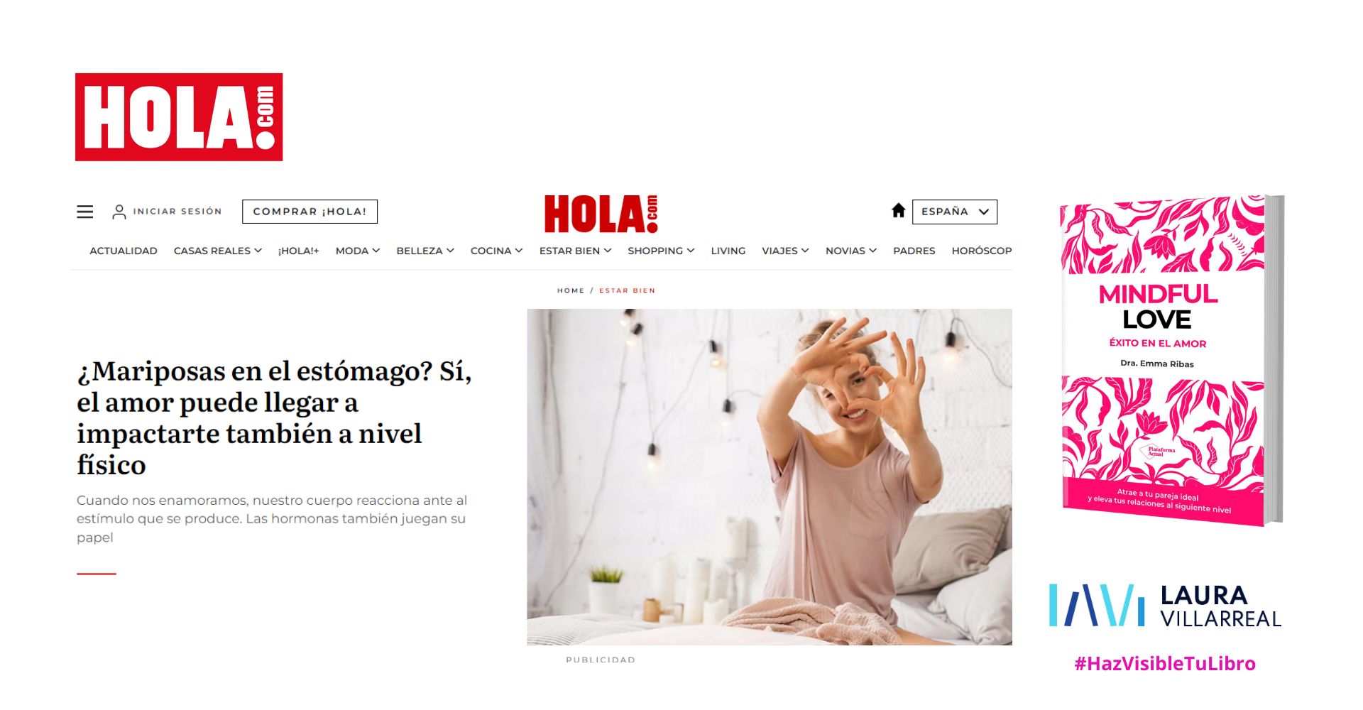 Entrevista Revista HOLA