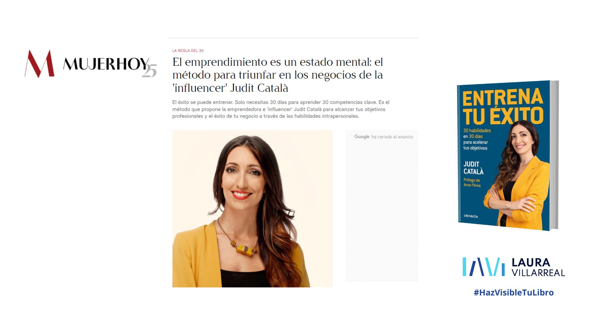 Entrevista Revista MUJER HOY